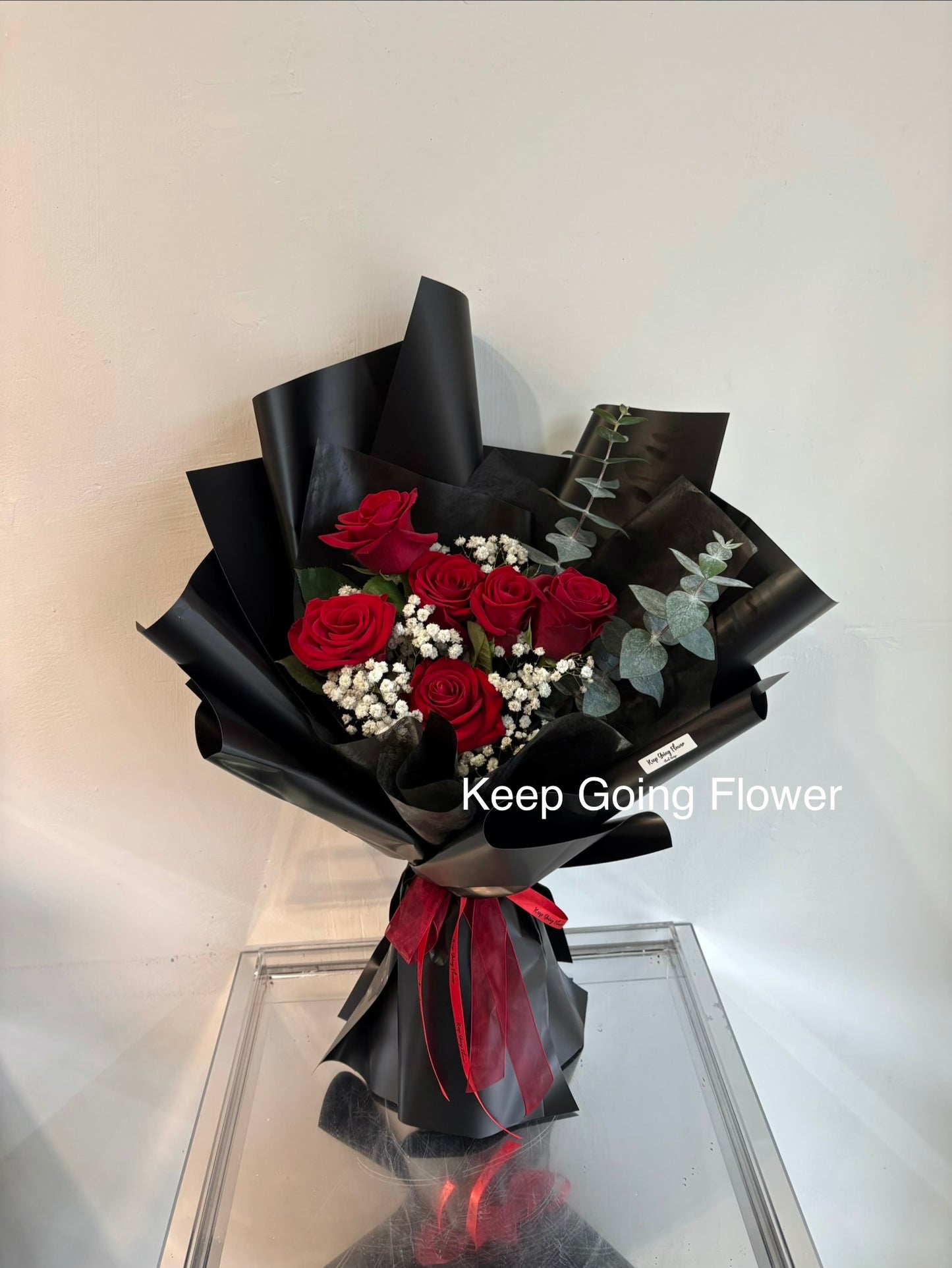 ▌FEPB-001 ▌鮮花-夜赤戀精緻花束