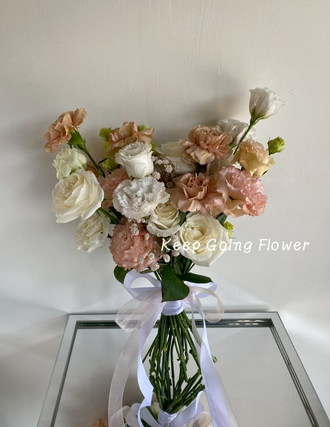 ▌FEB-004 ▌鮮花-玫瑰拿鐵精緻捧花