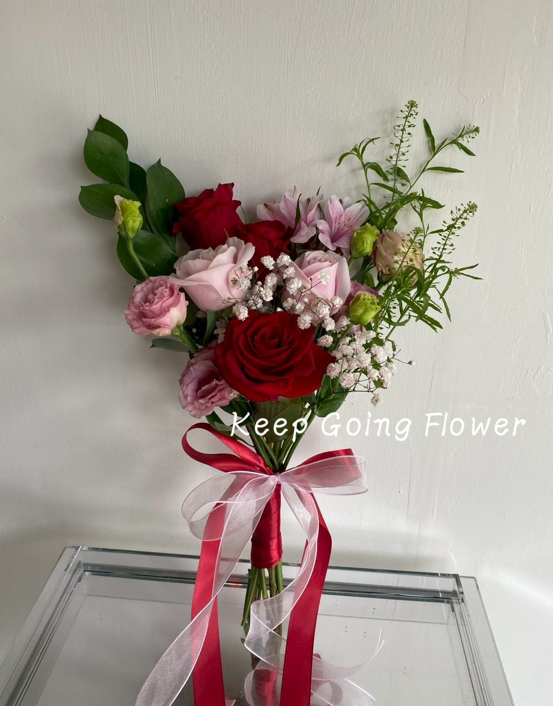 ▌FEB-010 ▌鮮花-緋紅之契精緻捧花