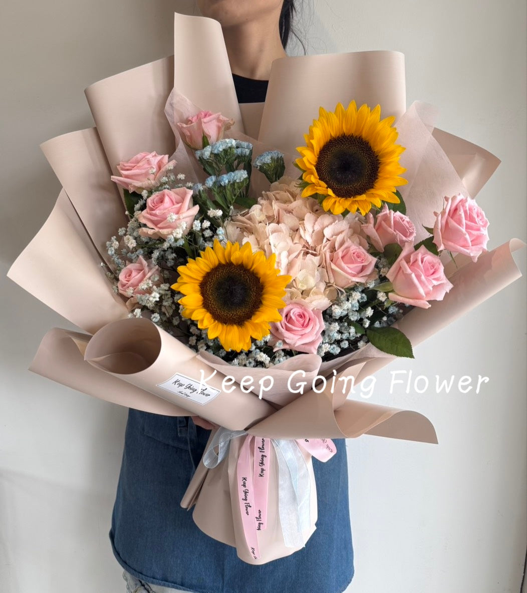 ▌FEPB-025 ▌鮮花-晨曦玫瑰精緻花束