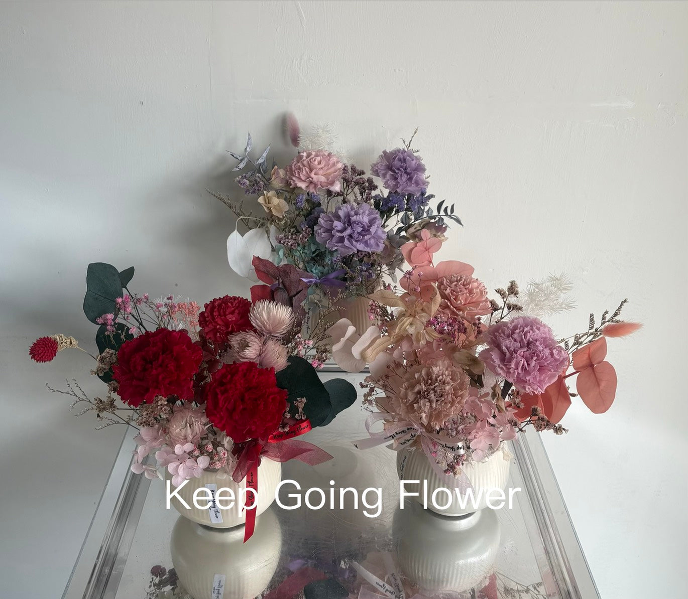 永生乾燥花-桌花 & 盆花