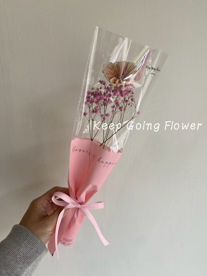 ▌GSS-003 ▌索拉(擴香)花-各色系單朵英文字花束