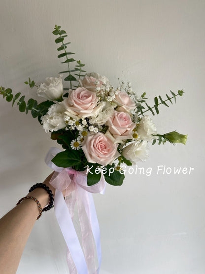 ▌FEB-001 ▌鮮花-糖霜承諾精緻捧花
