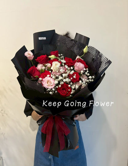 ▌FEPB-032 ▌鮮花-緋夜之吻精緻花束