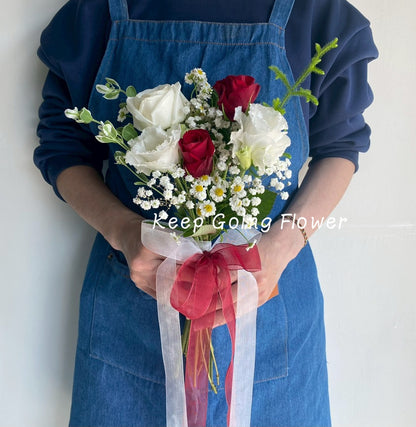 ▌FEB-008 ▌鮮花-赤誓之約精緻捧花