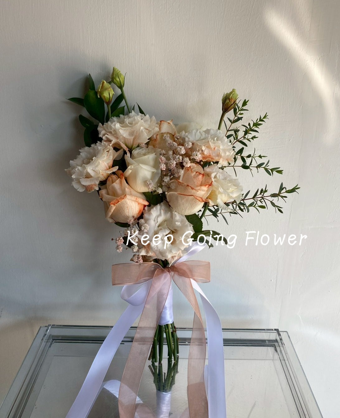 ▌FEB-009 ▌鮮花-琥珀誓言精緻捧花