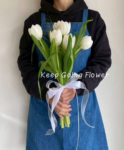 ▌FEB-005 ▌鮮花-純白誓約精緻捧花