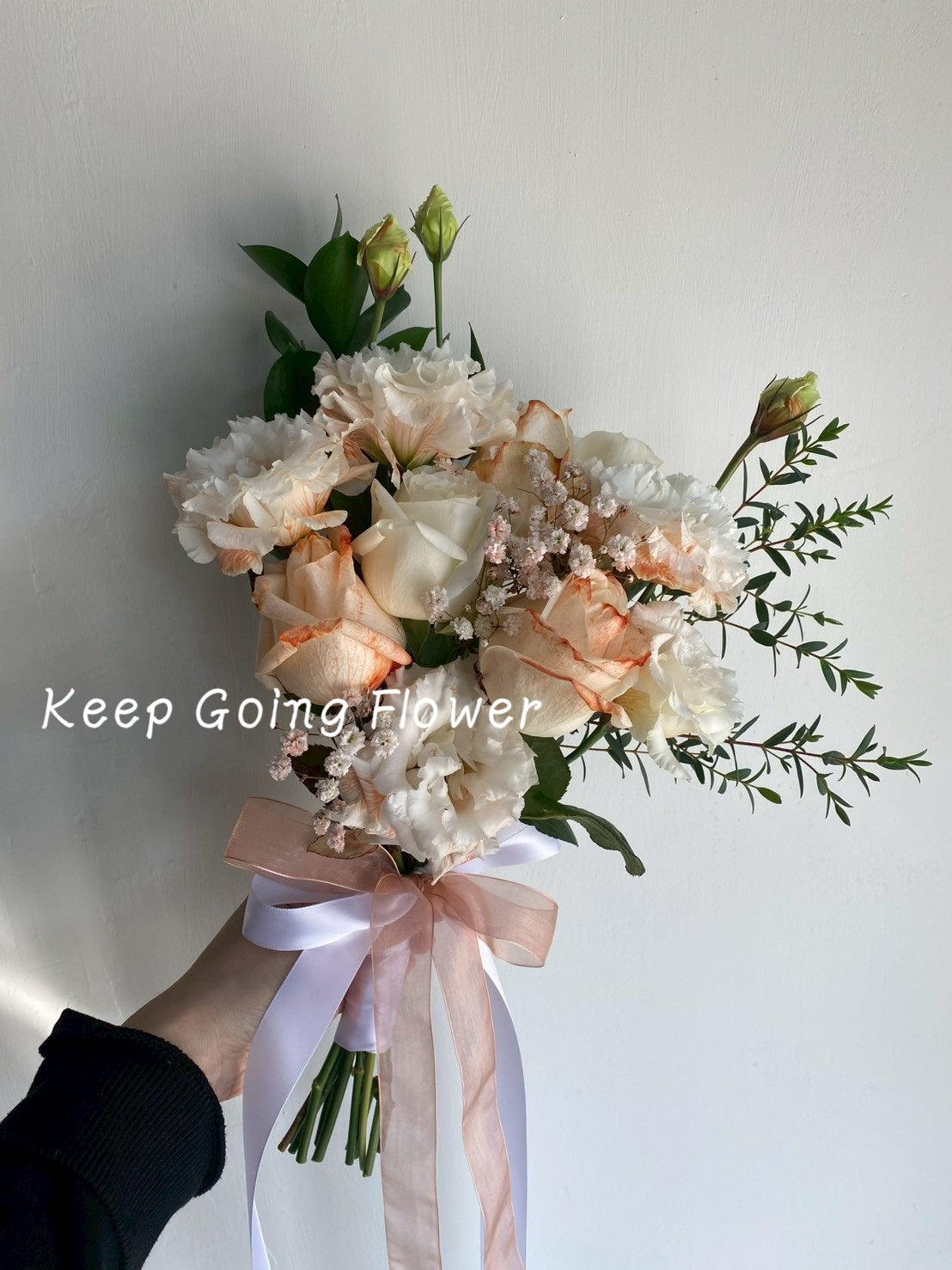 ▌FEB-009 ▌鮮花-琥珀誓言精緻捧花