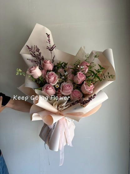 ▌FEPB-031 ▌鮮花-糖色綿語精緻花束