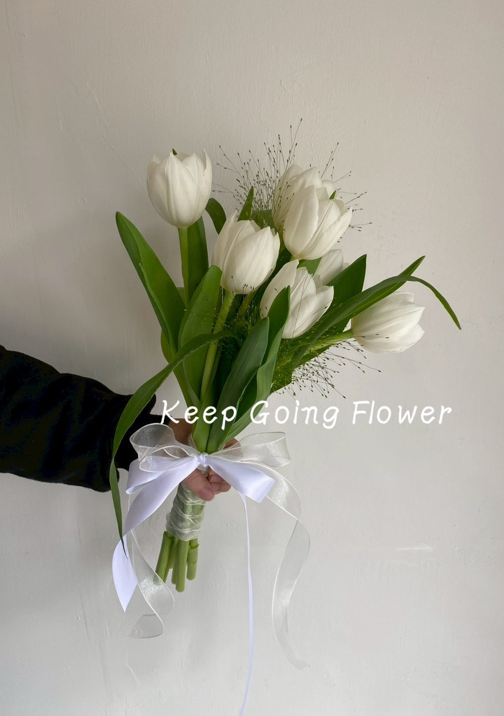 ▌FEB-005 ▌鮮花-純白誓約精緻捧花