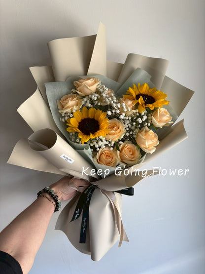 ▌FEPB-025 ▌鮮花-晨曦玫瑰精緻花束