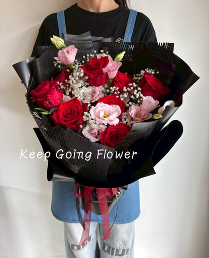 ▌FEPB-032 ▌鮮花-緋夜之吻精緻花束