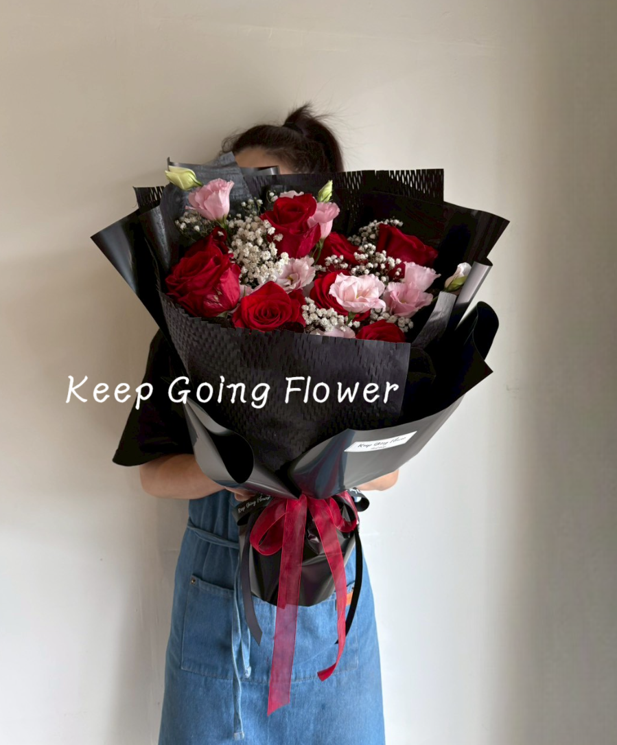 ▌FEPB-032 ▌鮮花-緋夜之吻精緻花束