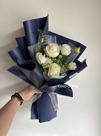 ▌FEPB-030 ▌鮮花-拾光藍夜精緻花束